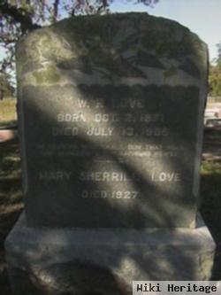 Mary Sherrill Love