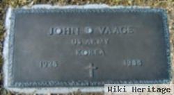 John D. Vaage