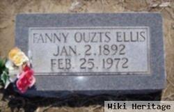 Frances Emaline "fanny" Ouzts Ellis