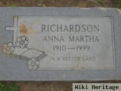 Anna Martha Richardson