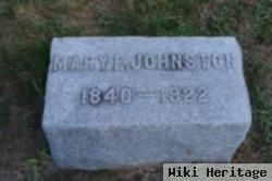 Mary E. Johnston