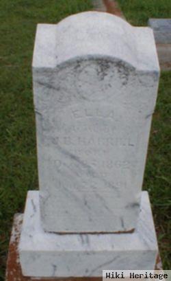 Arabella "ella" Caldwell Harrill