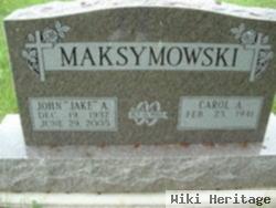 John A Maksymowski