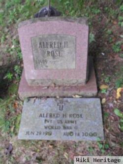 Pvt Alfred H. Rose