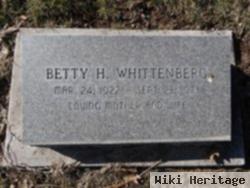 Betty H. Whittenberg