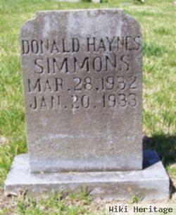 Donald Haynes Simmons