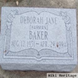 Deborah Jane Harman Baker