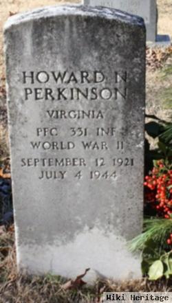 Pfc Howard N. Perkinson