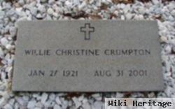 Willie Christine Taylor Crumpton