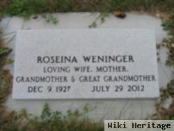 Roseina "rose" Dorscher Weninger