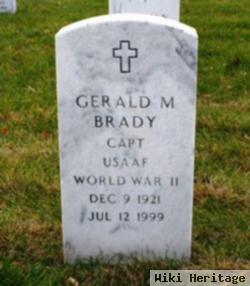 Gerald M Brady