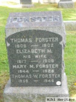 Mary M. Forster