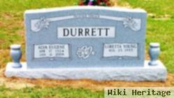 Alva Eugene "gene" Durrett