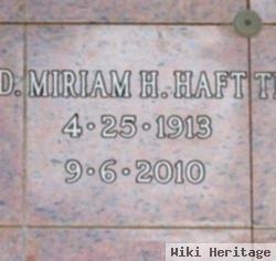 Miriam H. Haft