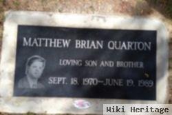 Matthew Brian Quarton