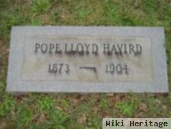 Pope Lloyd Havird