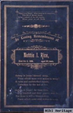 Nettie I Rice