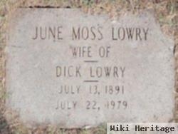June Moss Lowry
