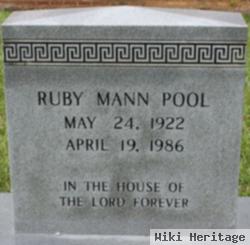 Ruby Mann Pool