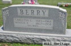 Minnie F Fry Berry