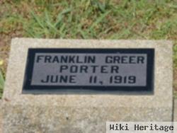 Franklin Greer Porter