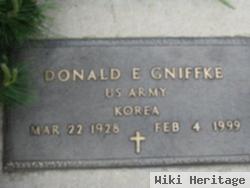 Donald E. Gniffke