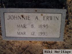 Johnnie A Erwin