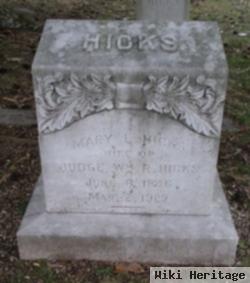 Mary Lurana Duncan Hicks