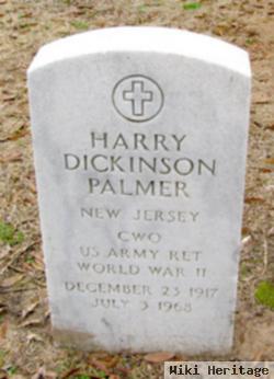 Harry Dickinson Palmer