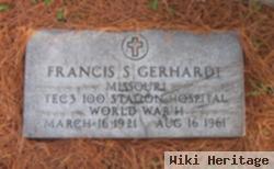 Francis S Gerhardt