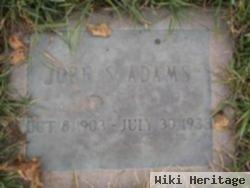 Stephen Calvin "john" Adams