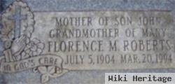 Florence M Cann Roberts