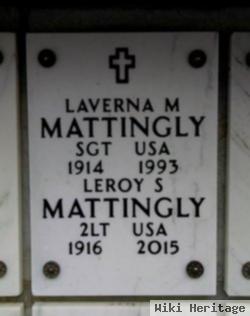 Laverna M Mattingly