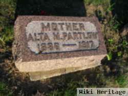 Alta May Dougherty Partlow