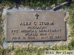 Pvt Alexius Charles "alex" Sturm