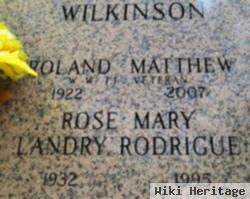 Roland Matthew "cowboy" Wilkinson