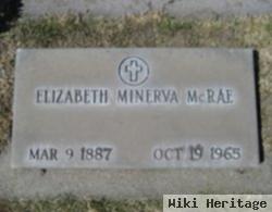 Elizabeth Minerva "lizzie" Thrush Mcrae