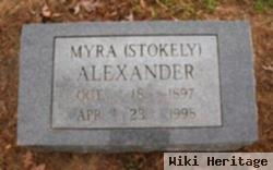 Myra B Stokely Alexander