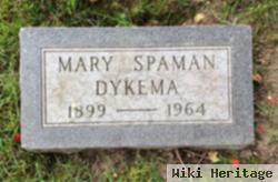 Mary Spaman Honderd Dykema