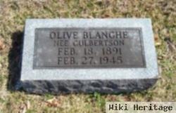 Olive Blanche Culbertson Woodsmall