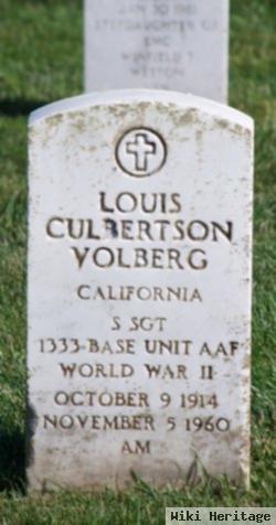 Louis Culbertson Volberg