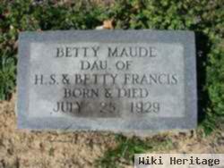 Betty Maude Francis