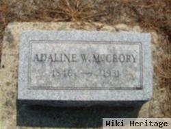 Nancy Adaline "addie" Wikoff Mccrory