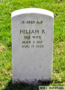 Hiliah R Hinz