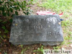 Sarah Anderson Boyd