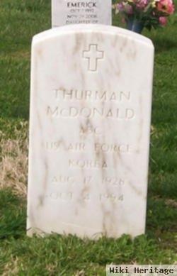 Thurman Mcdonald