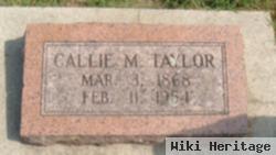 Callie M. Taylor