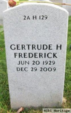 Gertrude H Gagnon Frederick