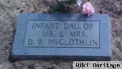 Infant Daughter Mcglothlin