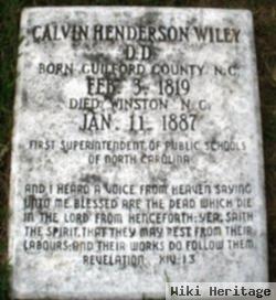 Calvin Henderson Wiley